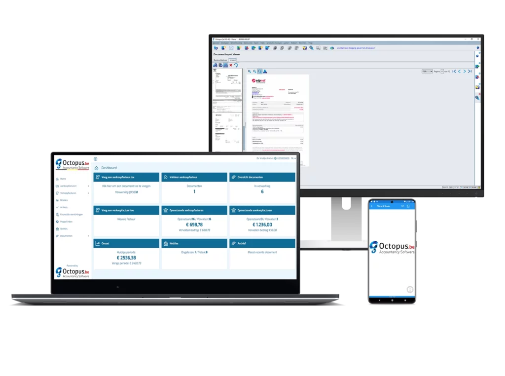 3schermen kopie 1 Octopus Accountancy Software